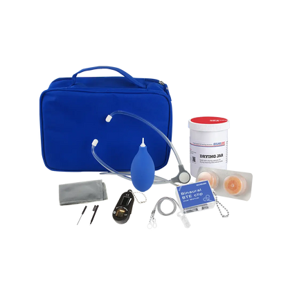 Nylon Oxford Blue Color Kit Bag For Hearing Aids And Accessory Packing