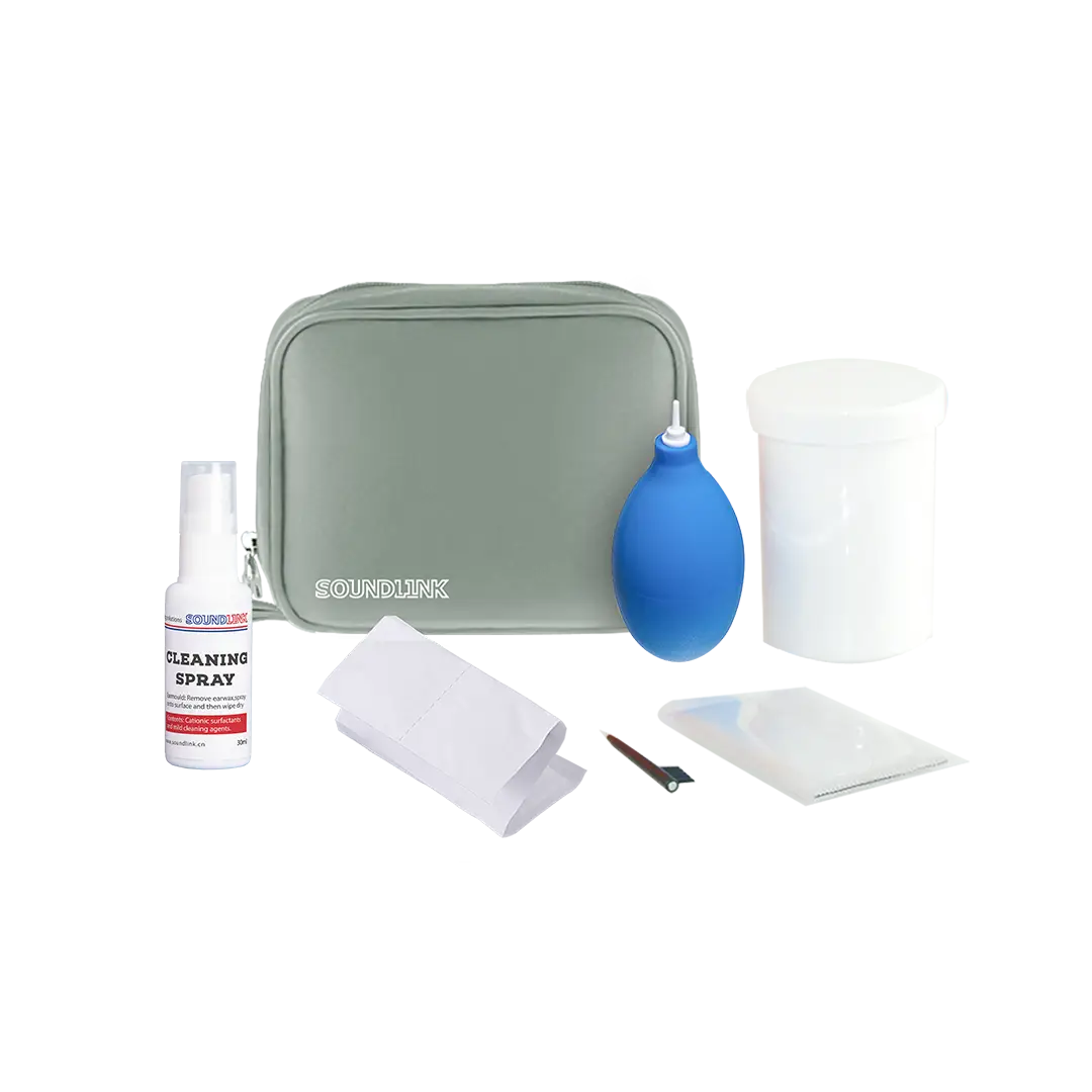 Soundlink Oem Orange Grey Color Hearing Aid Accessories Drying Tool Kit Bag