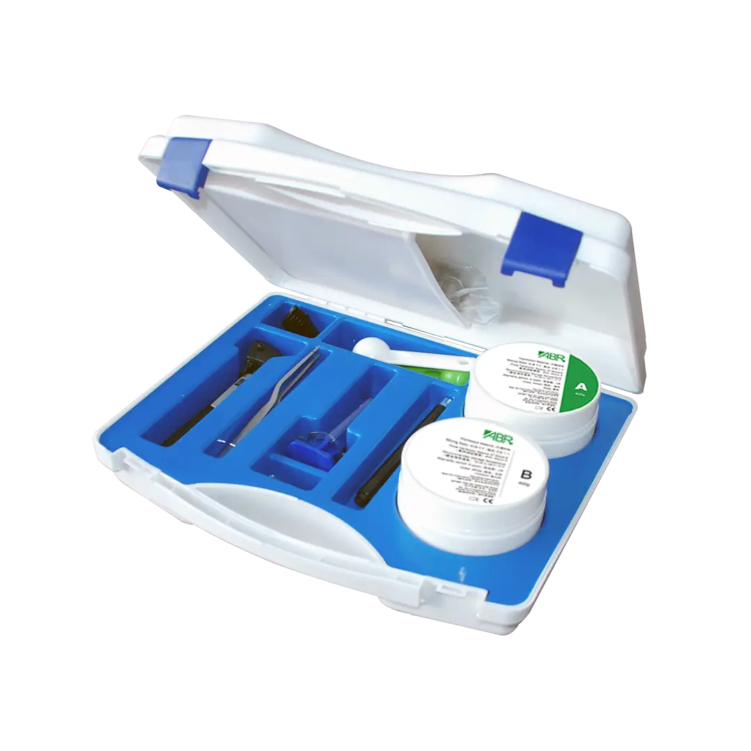 Professional Hard White Impression Items Taking Kit Case