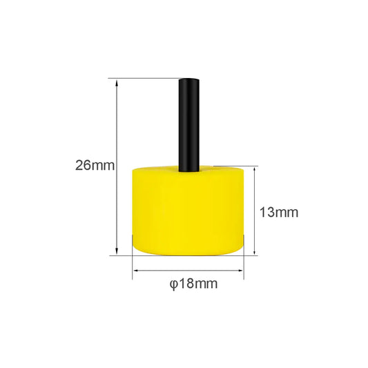 Standard Insert Foam Tip With Black Tube For Insert Earphones