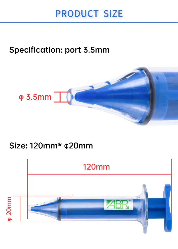 Professional Hearing Aid Ear Mold IEM Earphone Ear Impression Syringe