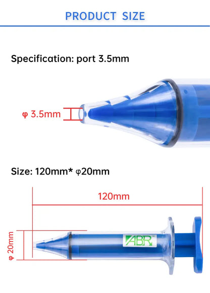 Professional Hearing Aid Ear Mold IEM Earphone Ear Impression Syringe