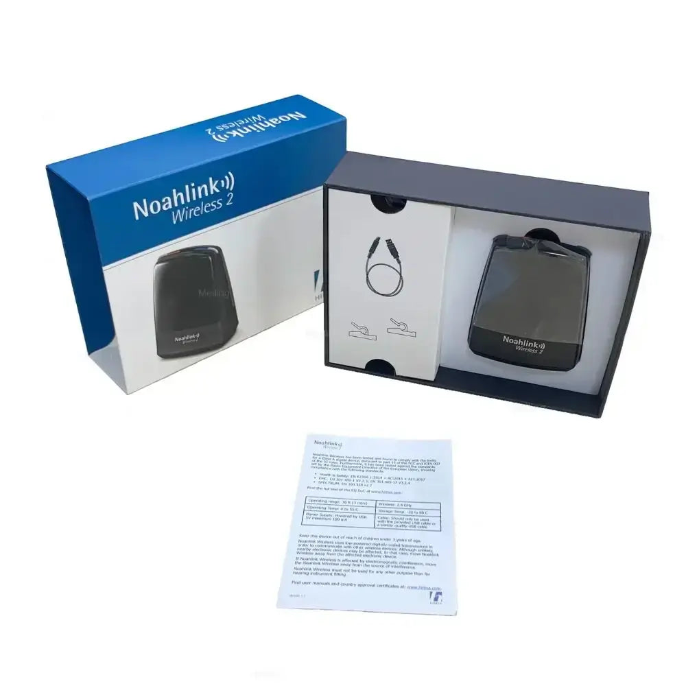 Noahlink Wireless 2 programmer for hearing care professionals