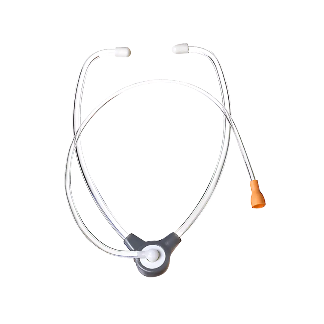 Hearing Aid Listening Tube With Couple Stethoclip Hearing Aid Stethoscope