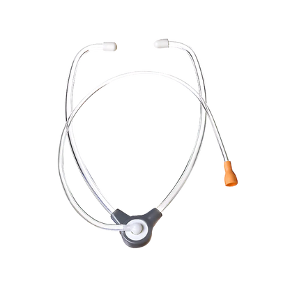 Hearing Aid Listening Tube With Couple Stethoclip Hearing Aid Stethoscope