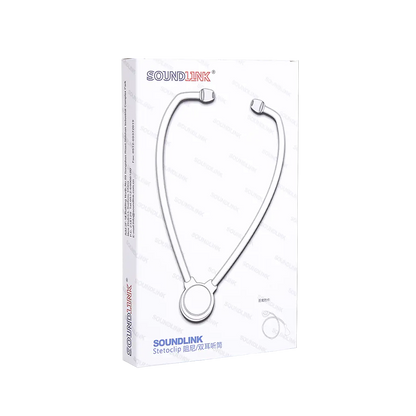 Hearing Aid Listening Tube With Couple Stethoclip Hearing Aid Stethoscope