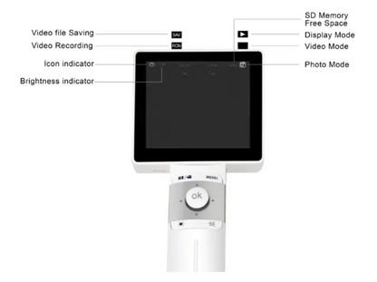 ENT Digital Otoscope With Video Camera for clinic