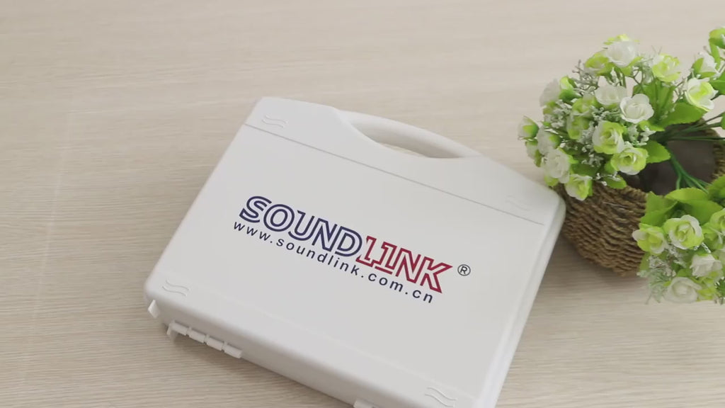 أخذ قوالب الأذن باستخدام تقنية Soundlink Processional في مختبر السمع
