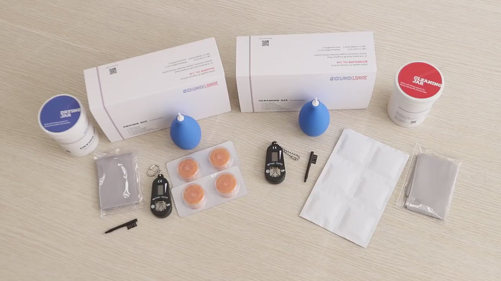 Plastic Tip Hearing Aid Earmold Tubing Moisture Cleaning Tool Air Puffer