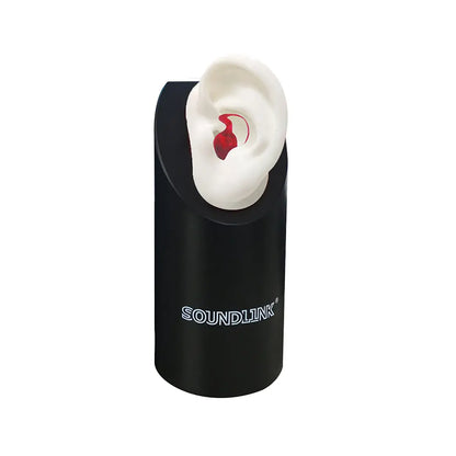 OEM Plastic Cylindrical Jewelry Display Ear Mold Display Hearing Aid Display